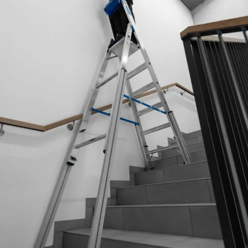 Stabilo teleskop industritrapp